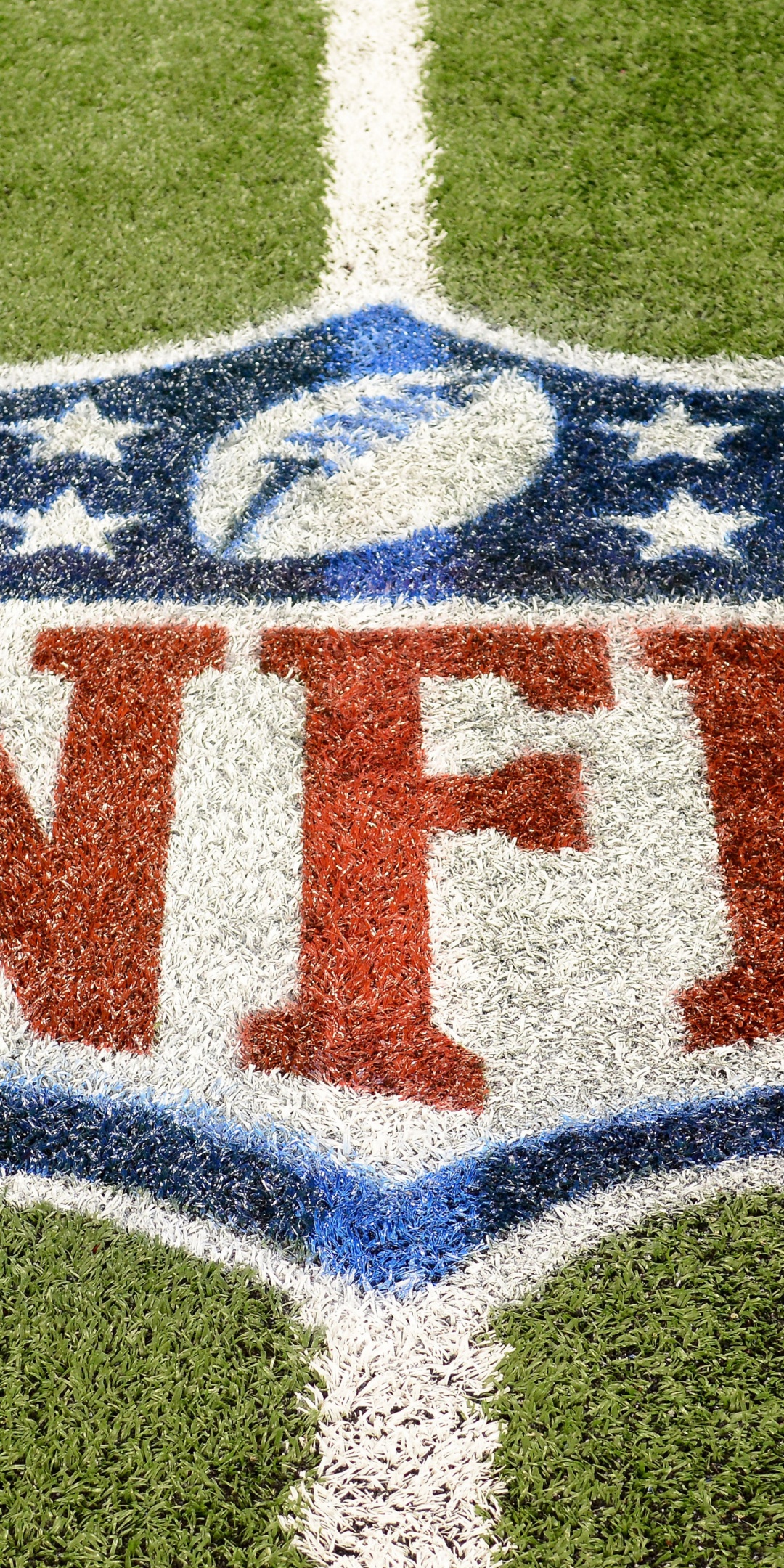 NFL Logo On Grass