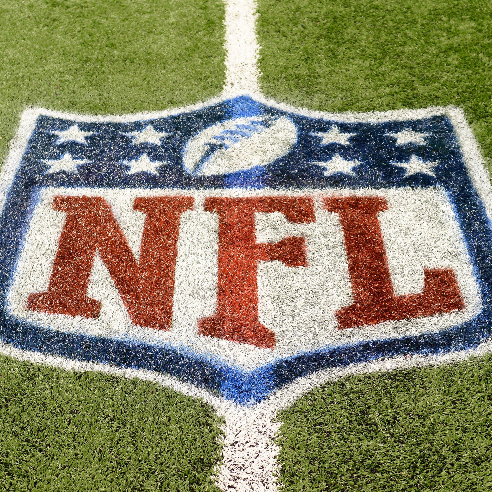 NFL Logo On Grass