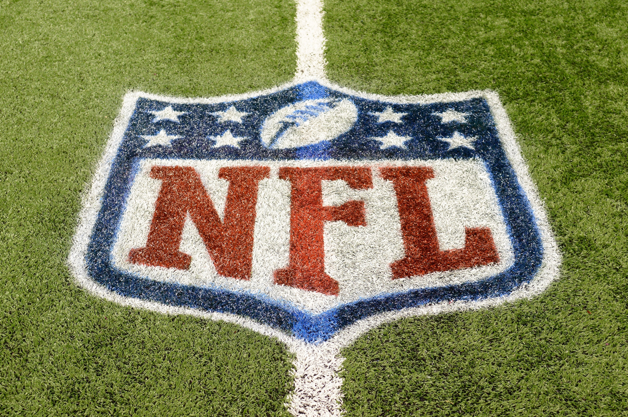 NFL Logo On Grass