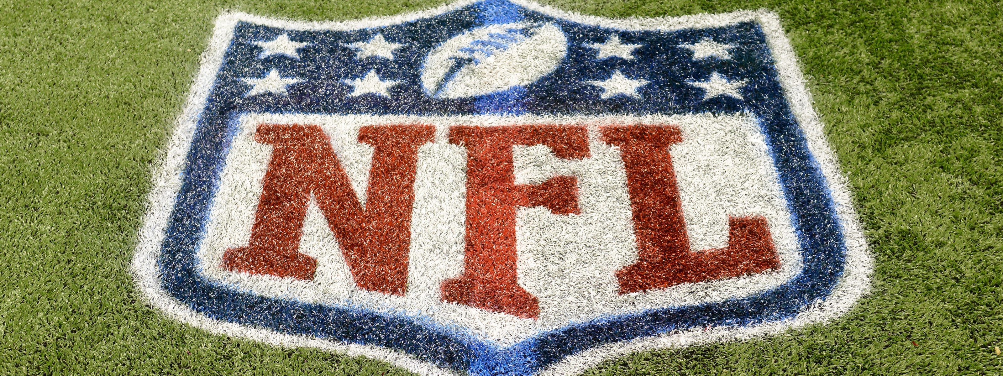 NFL Logo On Grass