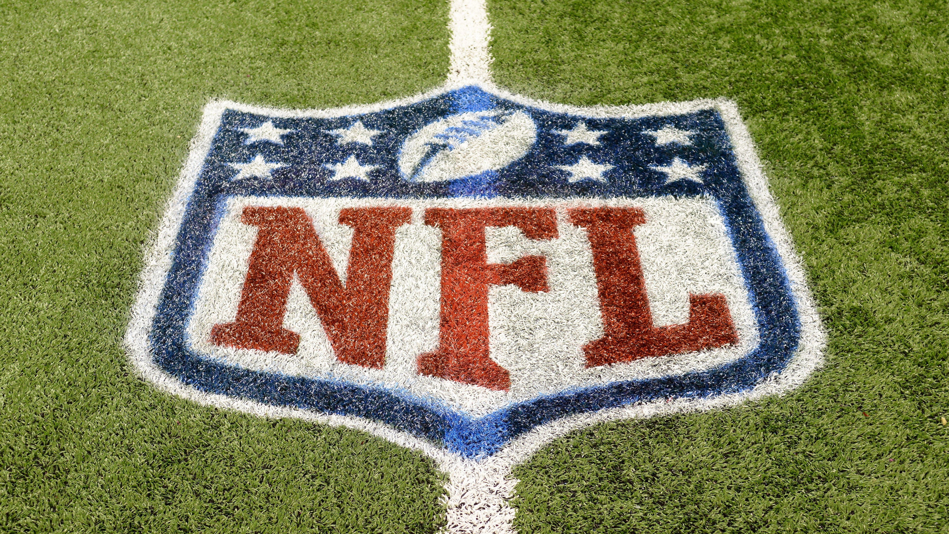 NFL Logo On Grass