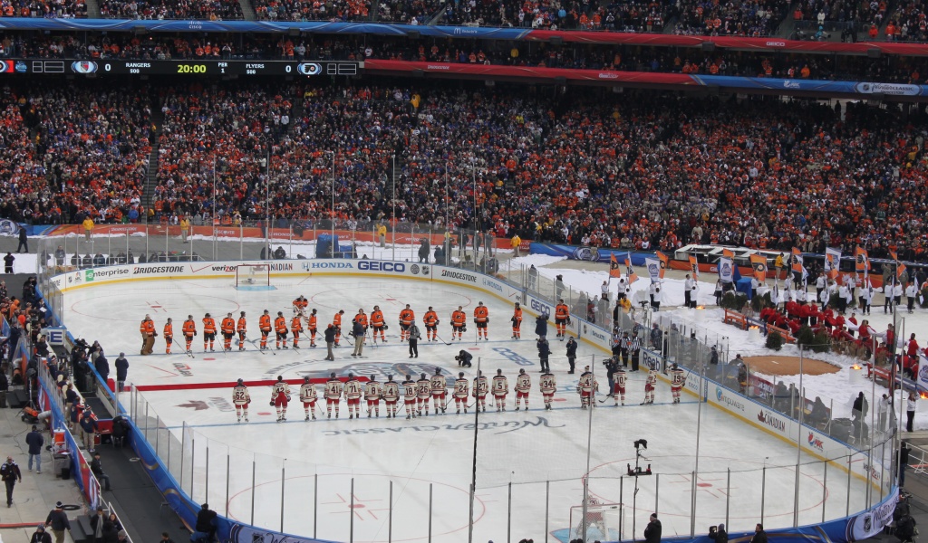 NHL Match - Rangers Vs Flyers