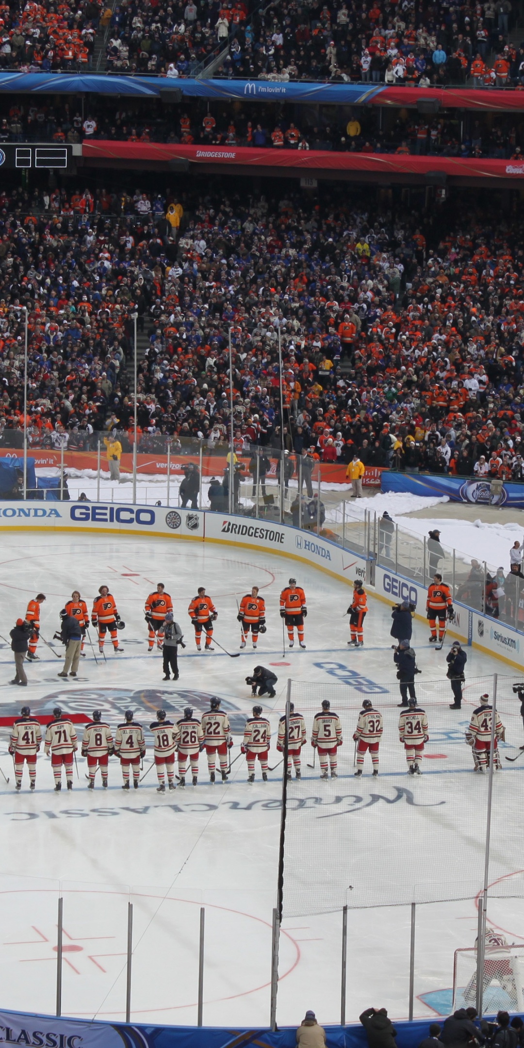 NHL Match - Rangers Vs Flyers