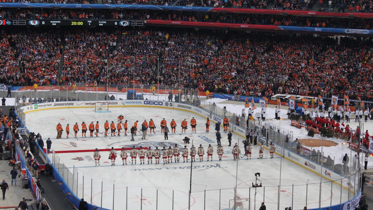 NHL Match - Rangers Vs Flyers