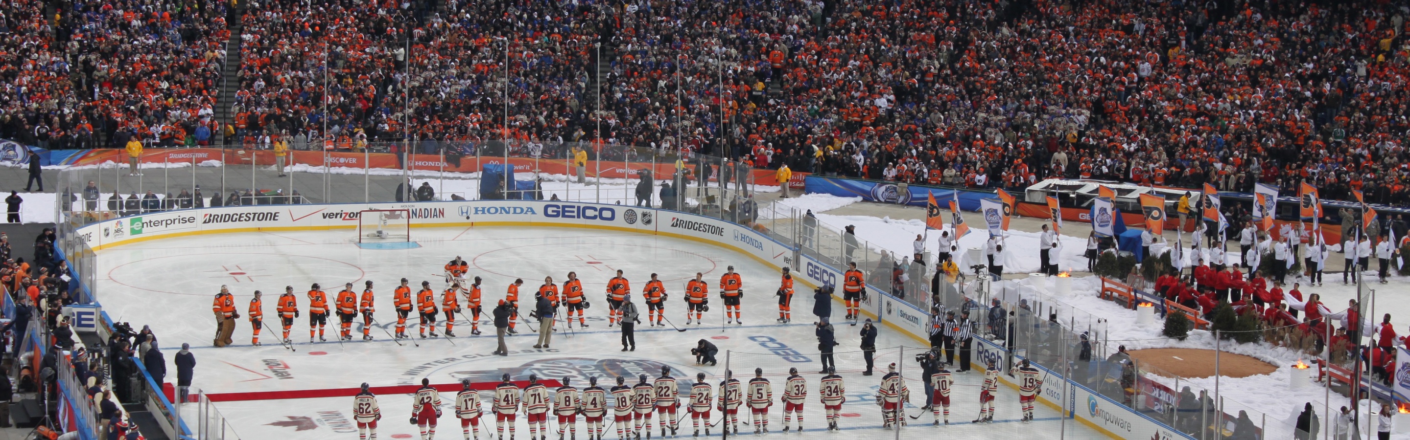 NHL Match - Rangers Vs Flyers