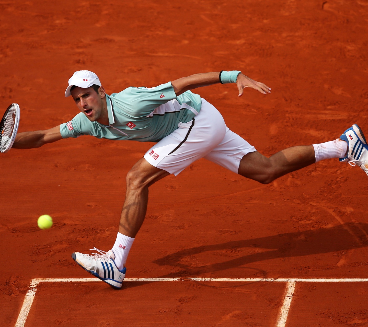 Novak Djokovic At Roland Garros