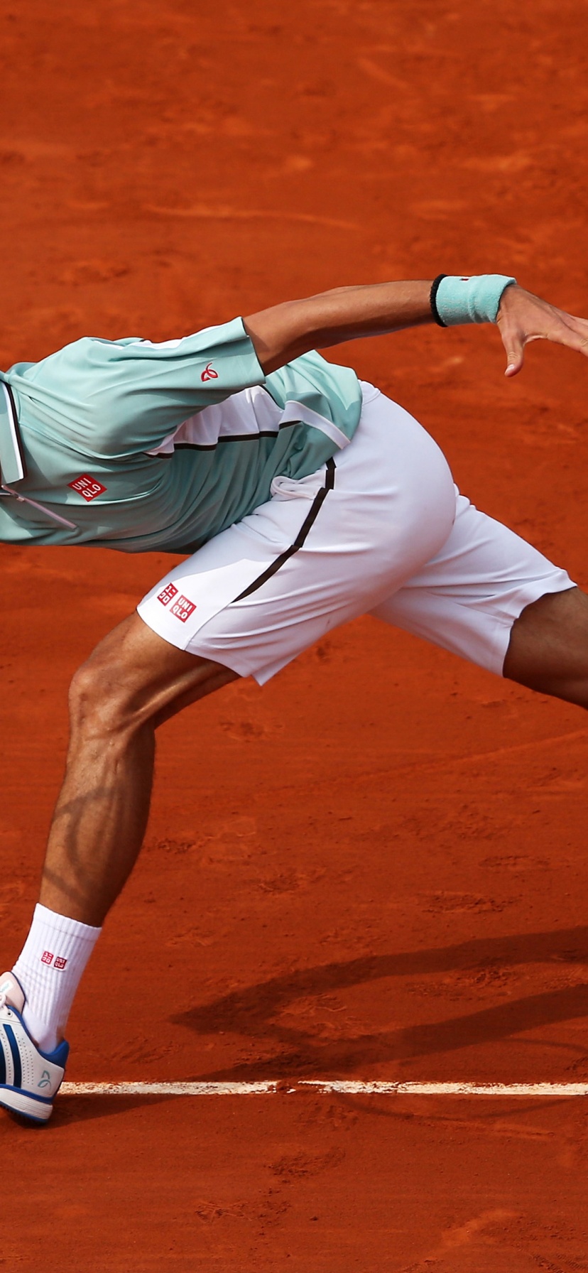 Novak Djokovic At Roland Garros