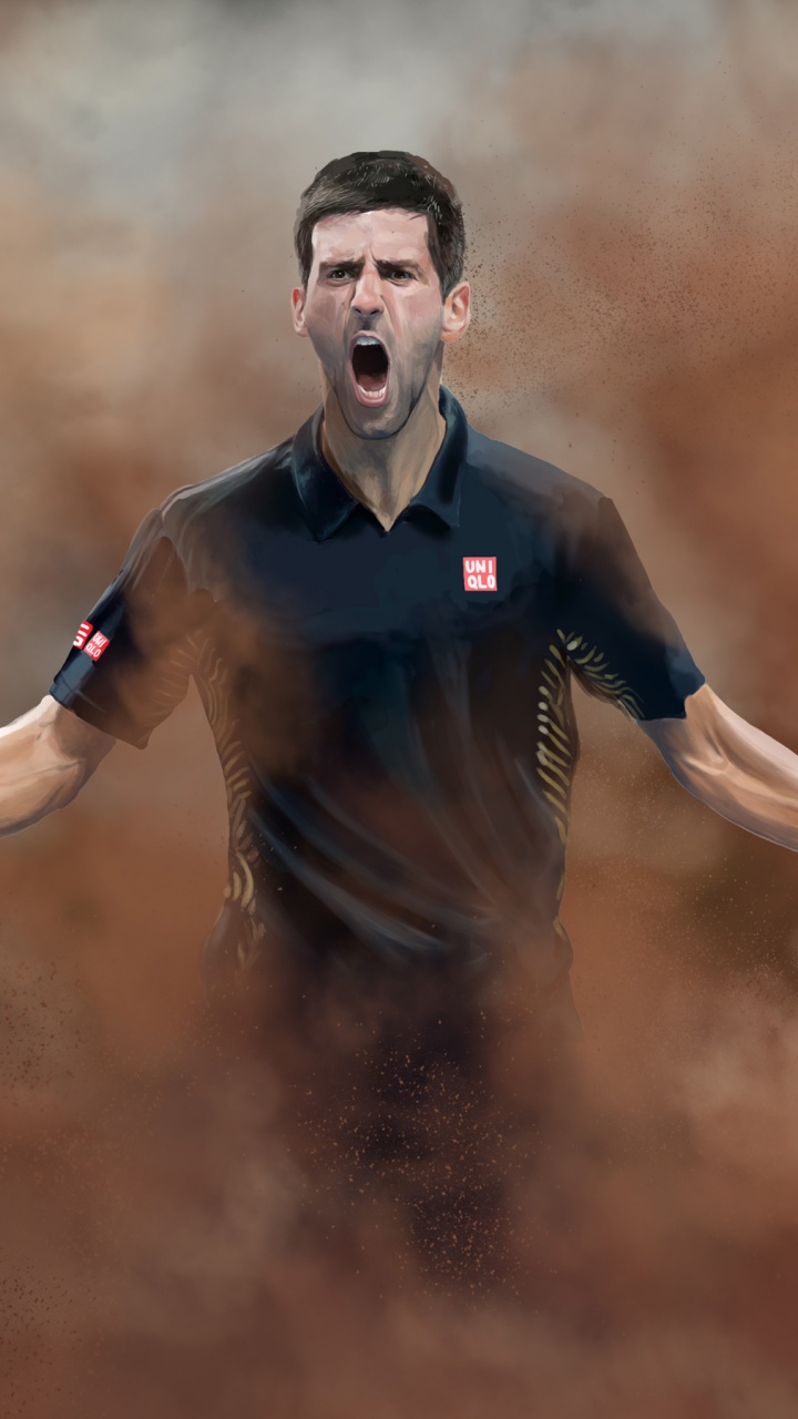 Novak Djokovic Fan Art By Urosh1991