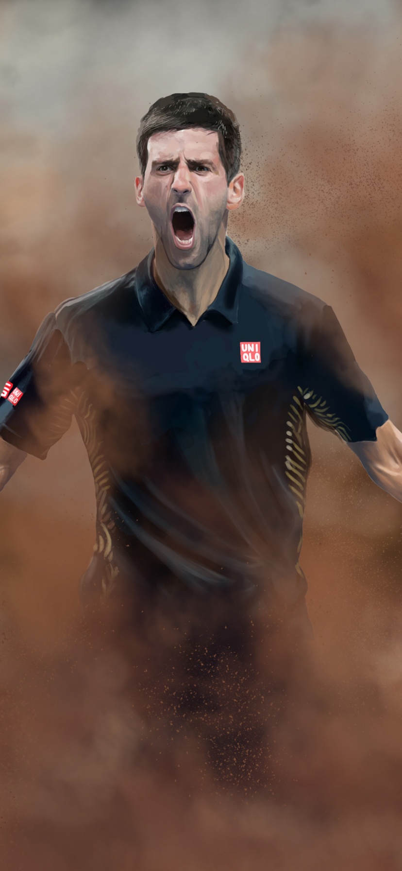 Novak Djokovic Fan Art By Urosh1991