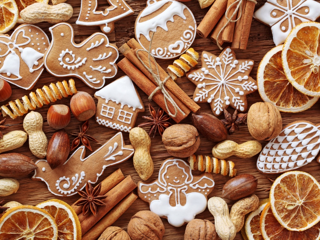 Nuts Cookies Christmas