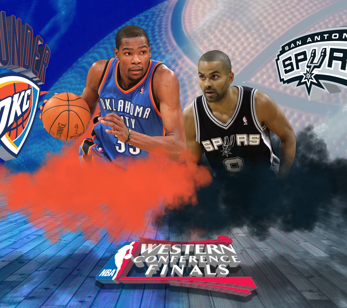 OKC Thunder V San Antonio Spurs 2014