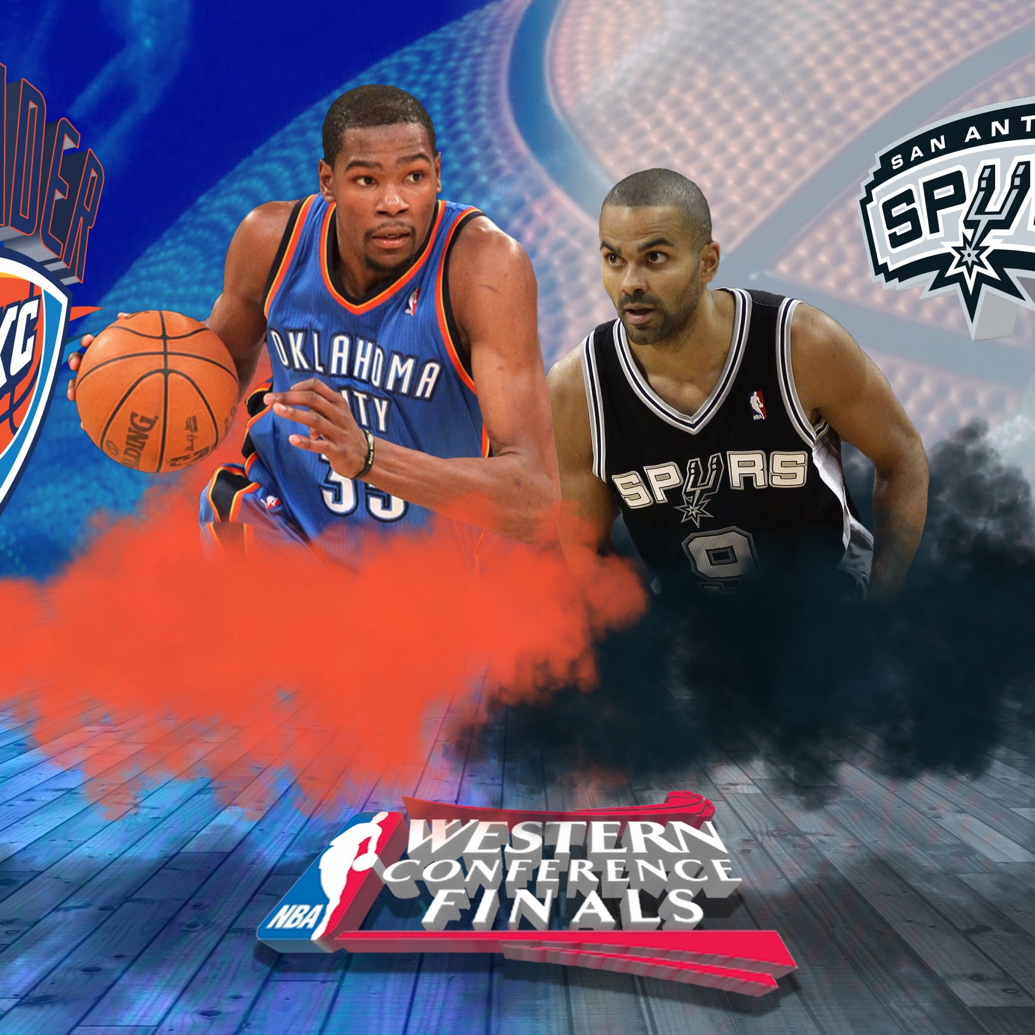 OKC Thunder V San Antonio Spurs 2014