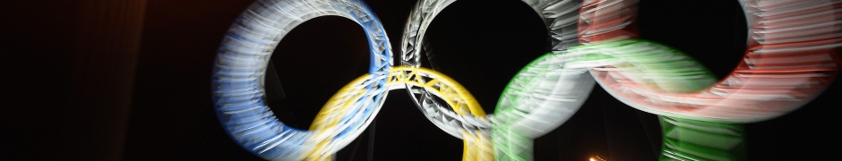 Olympic Rings Is Illuminated At Sochi