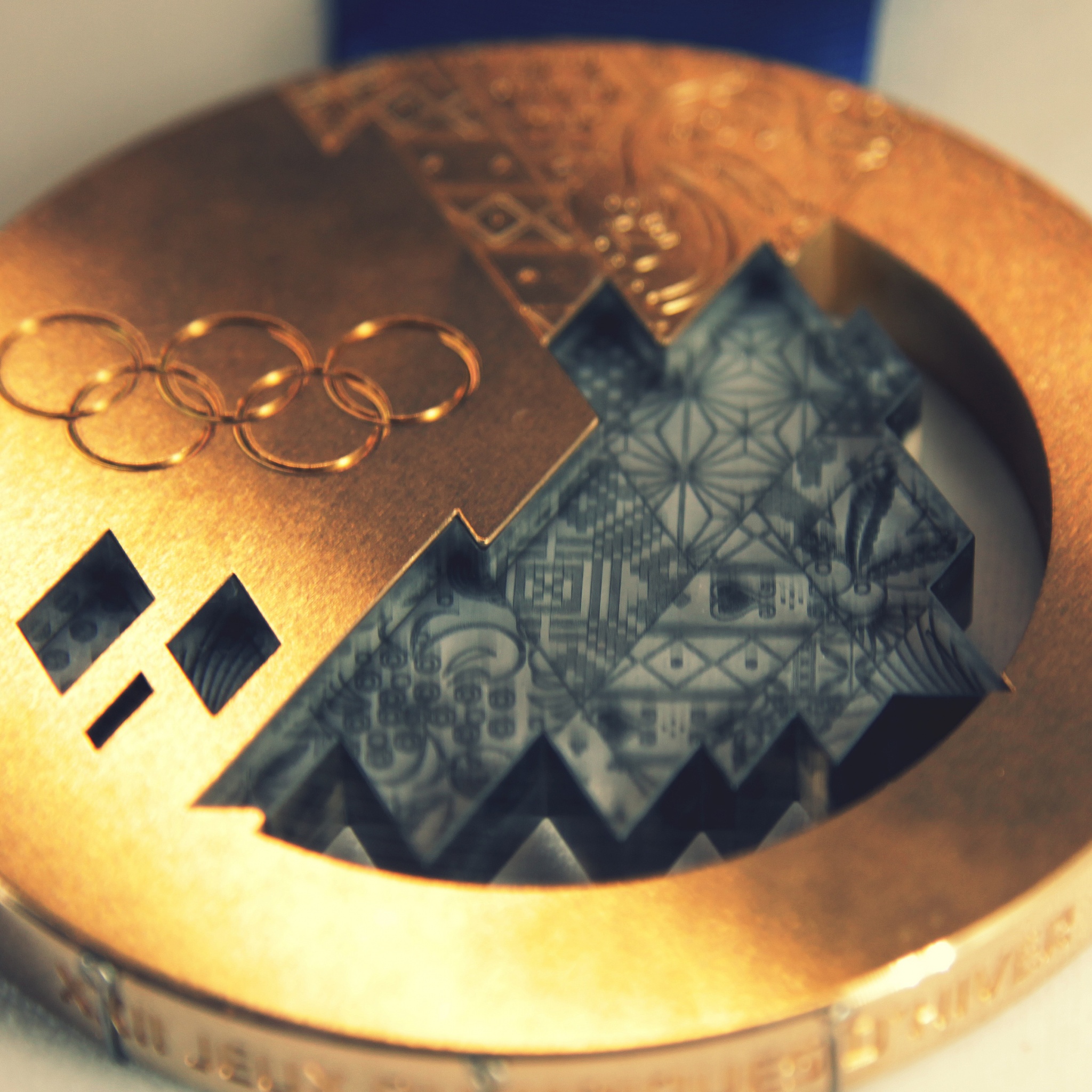 Olympics Gold Medal - Sochi 2014