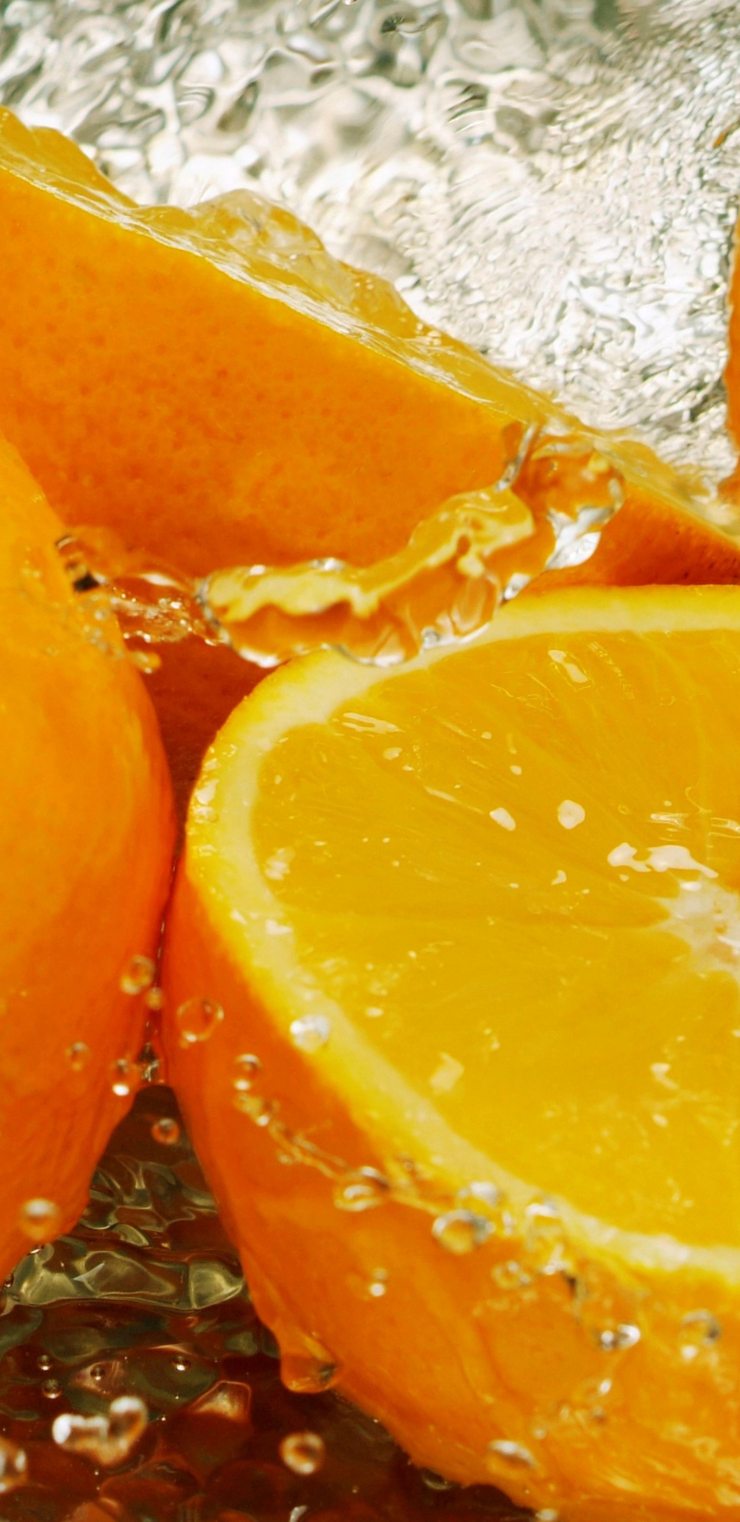 Oranges In Water