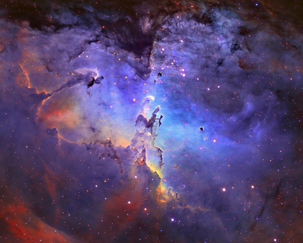 Outer Space Eagle Nebula