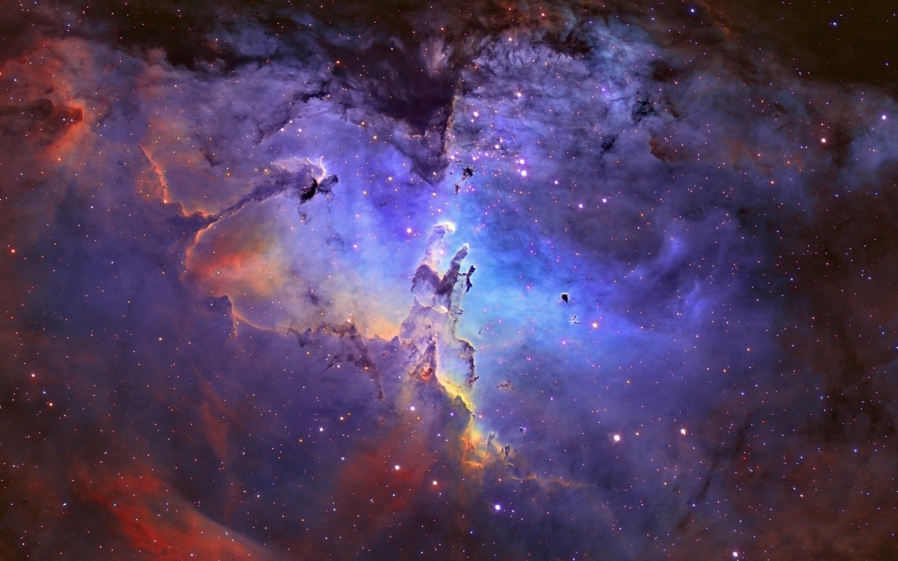 Outer Space Eagle Nebula