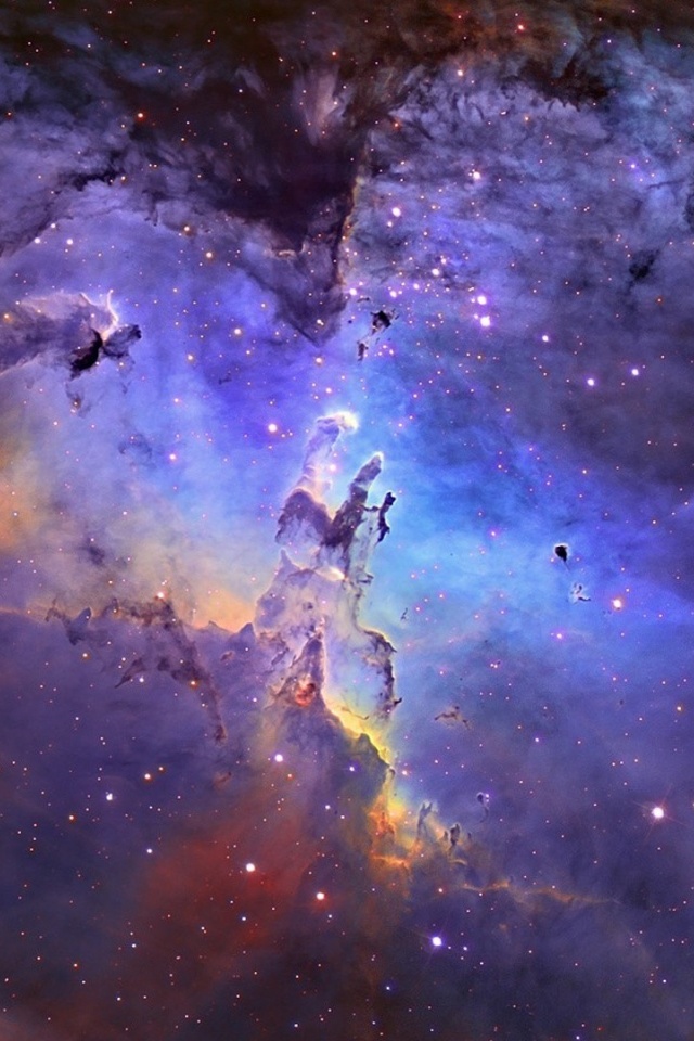 Outer Space Eagle Nebula