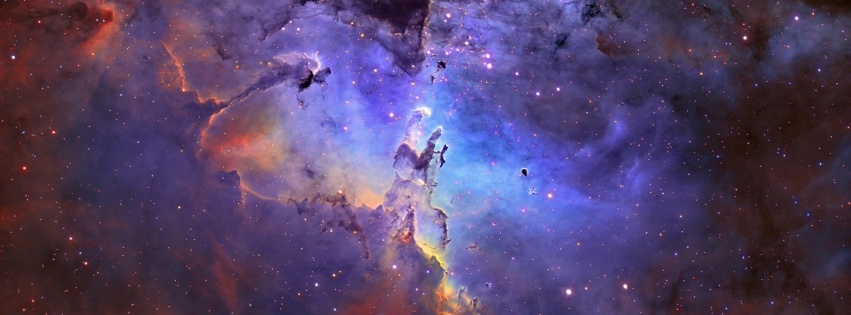 Outer Space Eagle Nebula