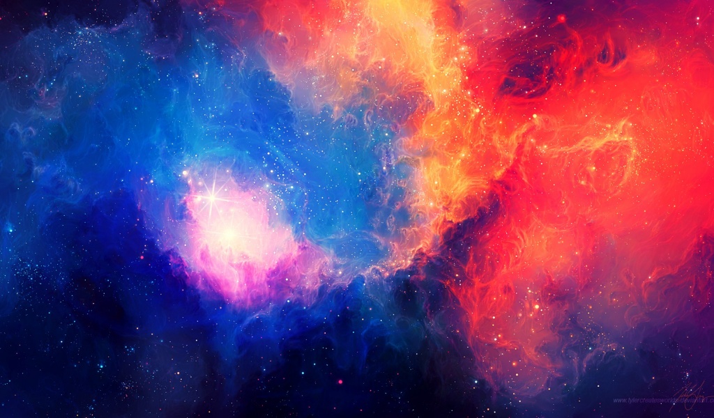 Outer Space Galaxies Skies By Tyler Young