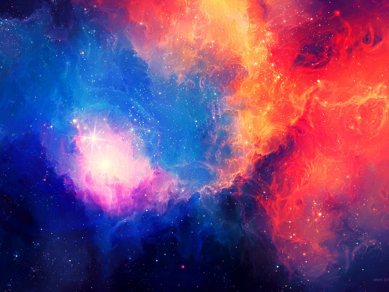 Outer Space Galaxies Skies By Tyler Young