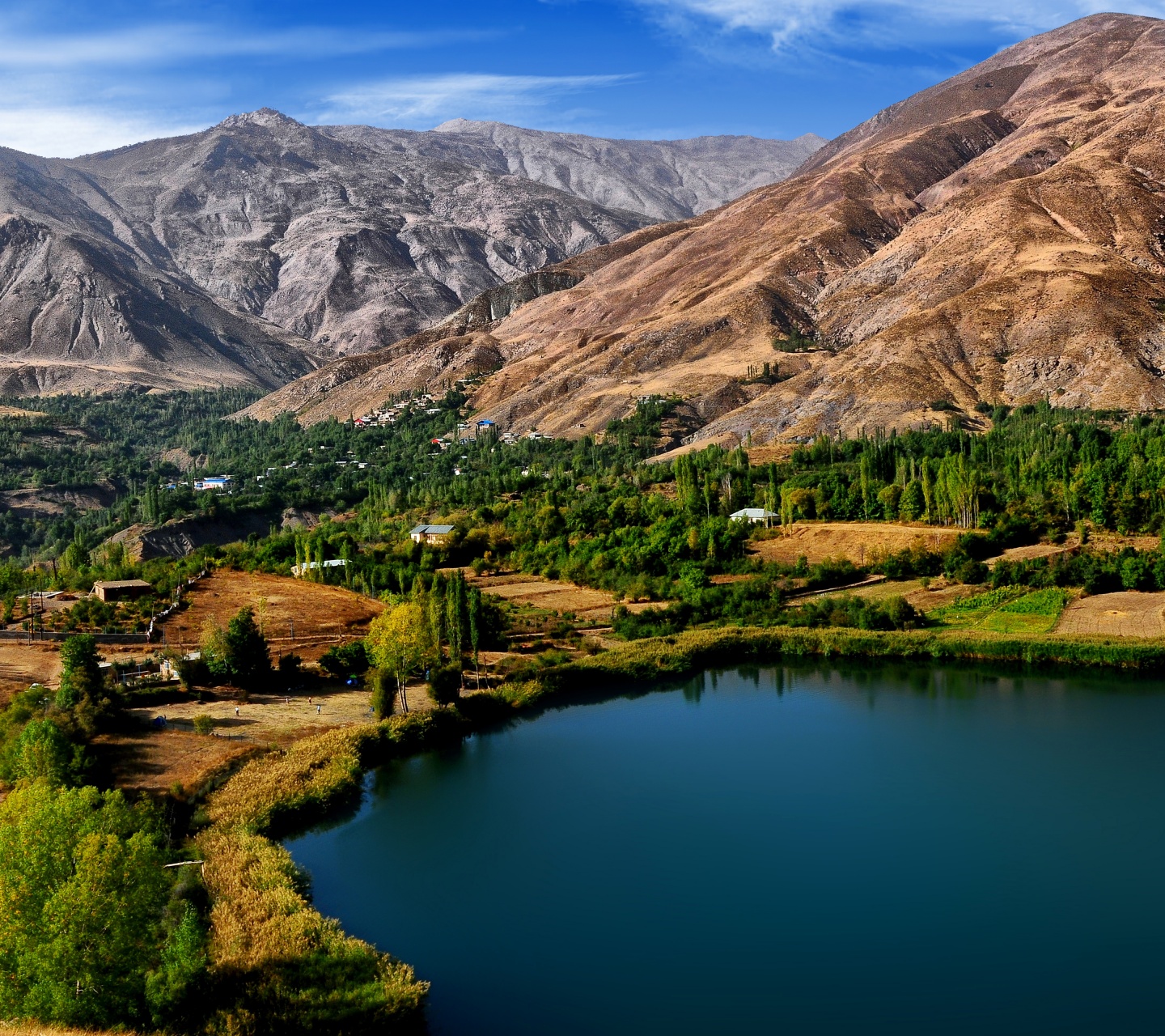 Ovan Lake In Iran