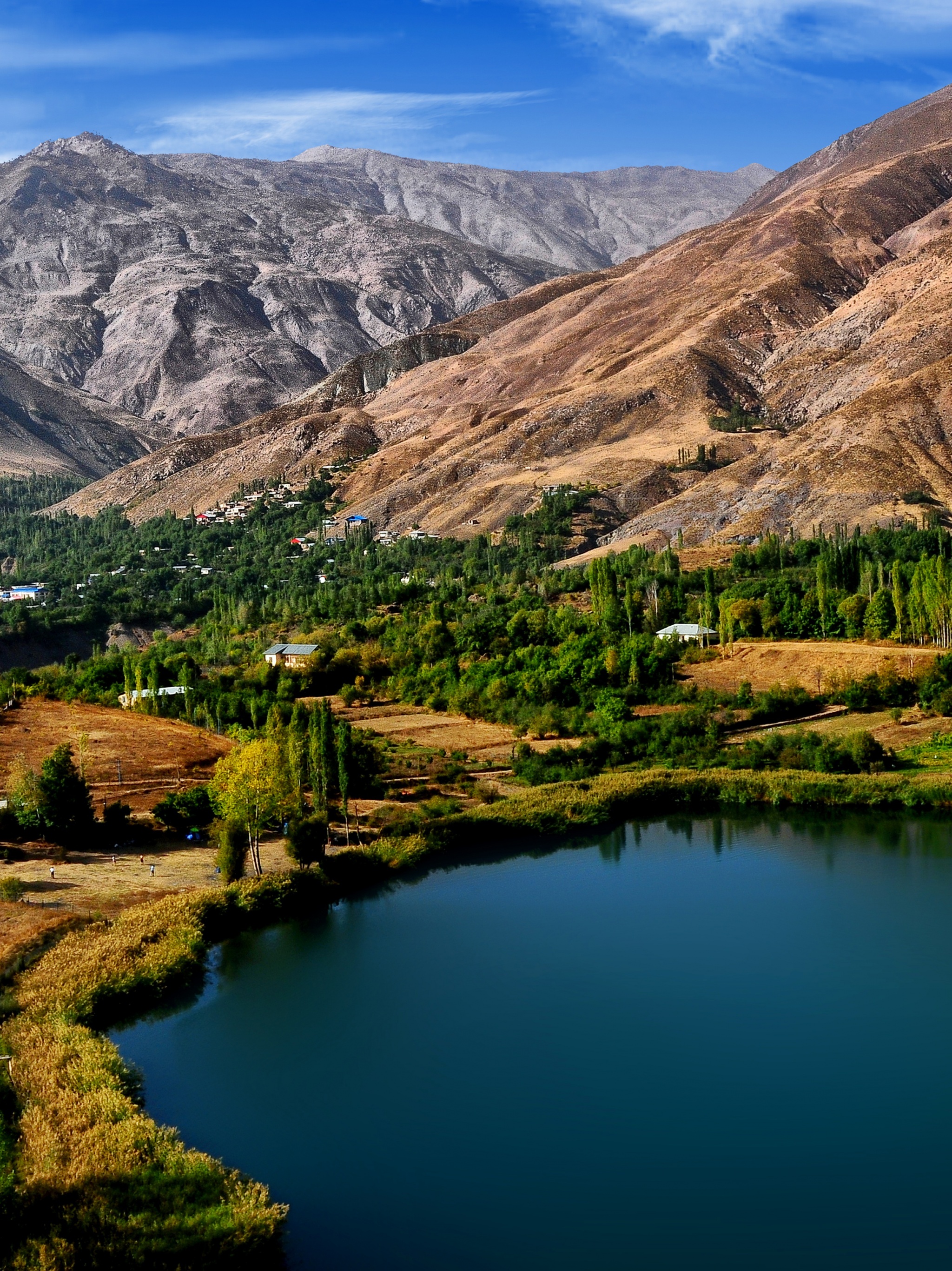 Ovan Lake In Iran