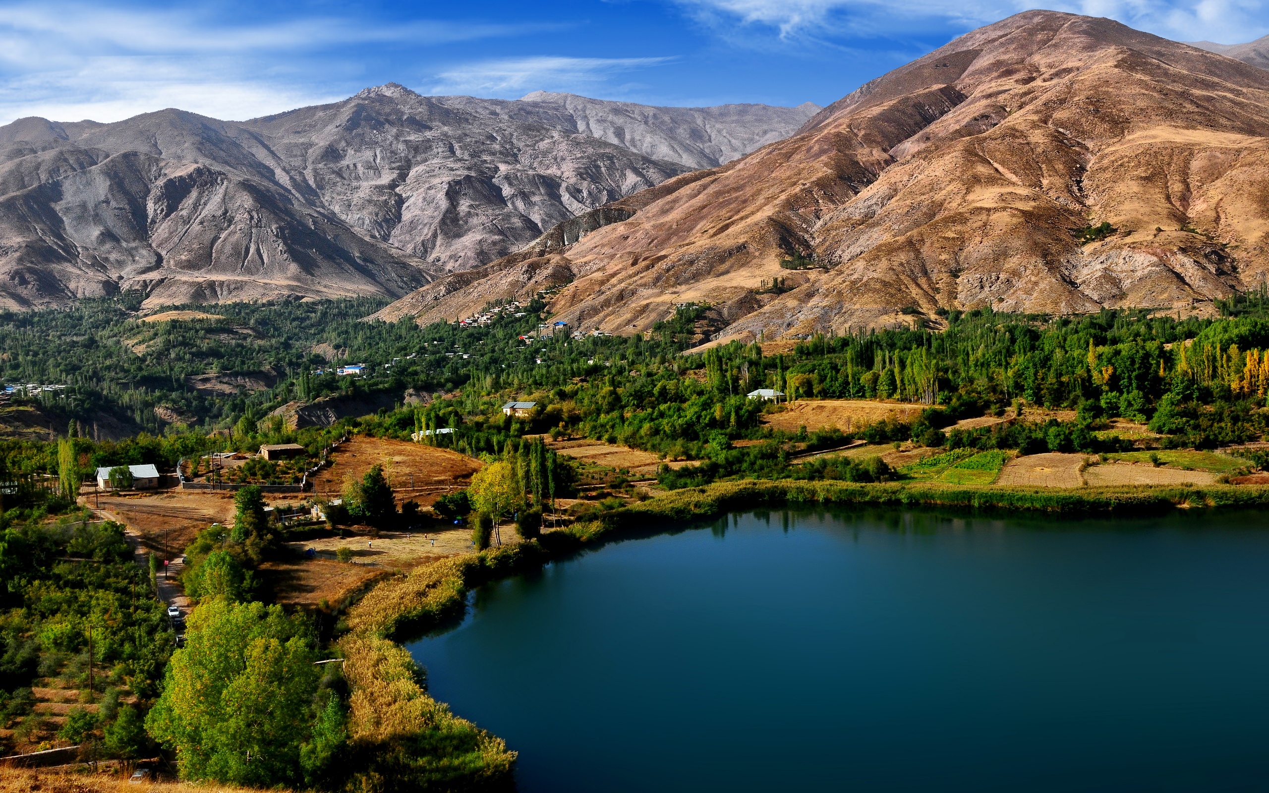 Ovan Lake In Iran