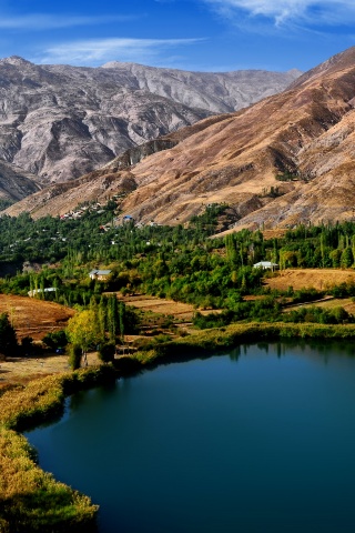 Ovan Lake In Iran