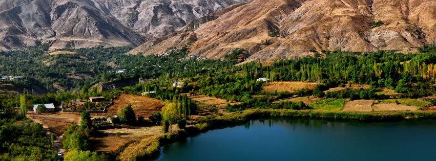 Ovan Lake In Iran