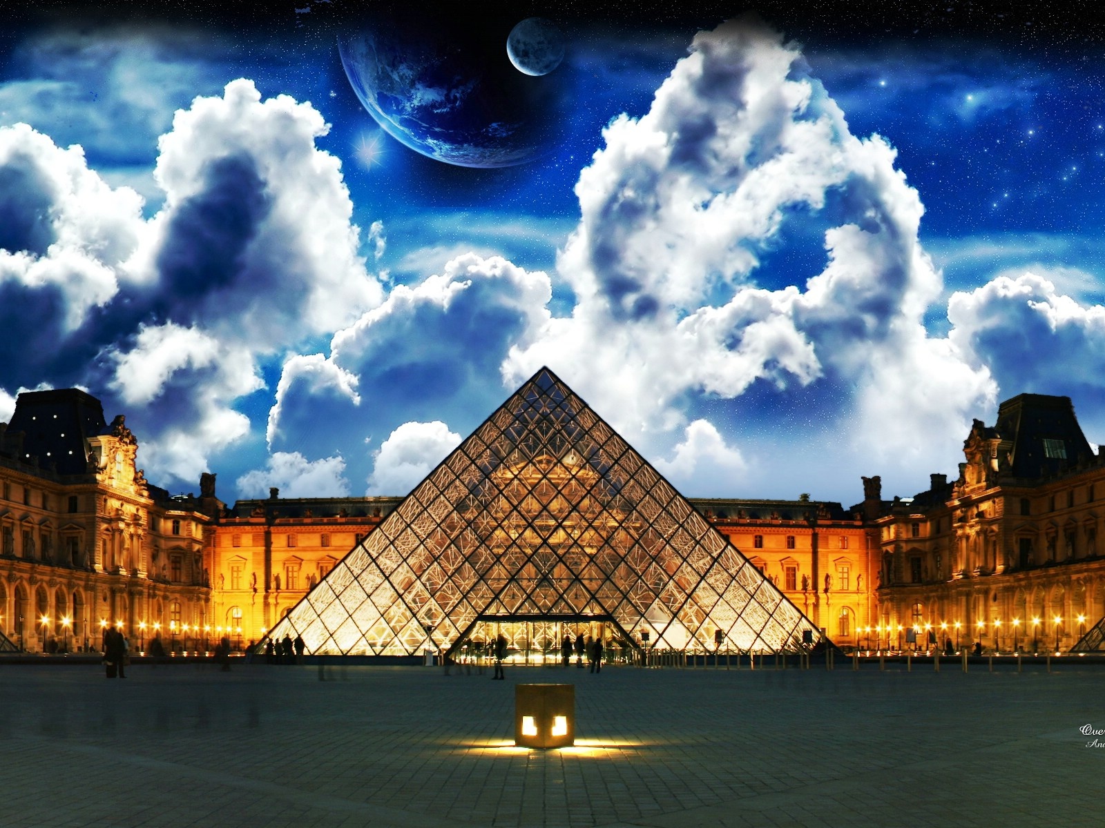 Over The Louvre