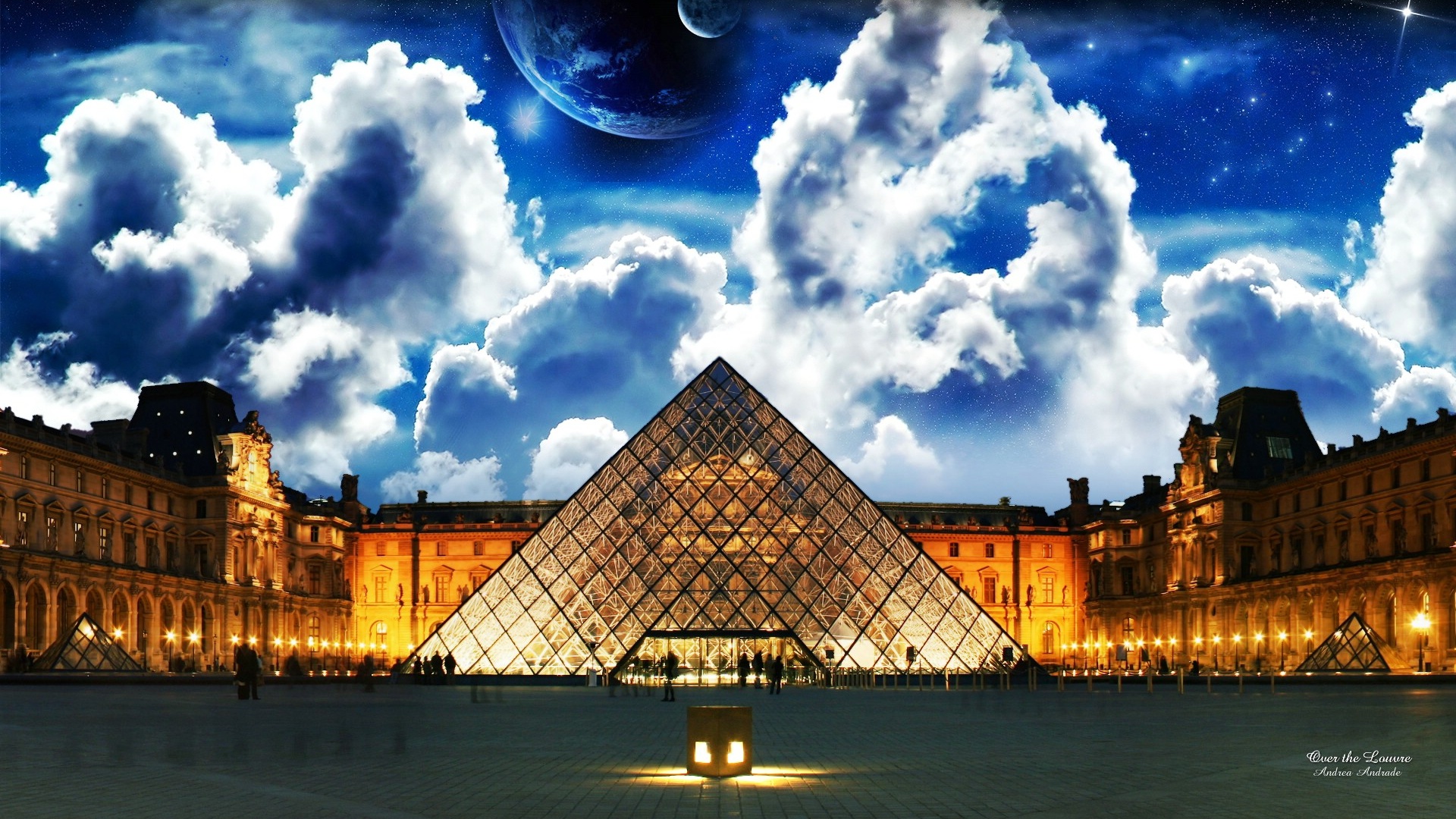 Over The Louvre