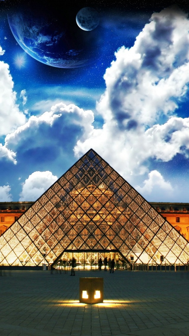 Over The Louvre