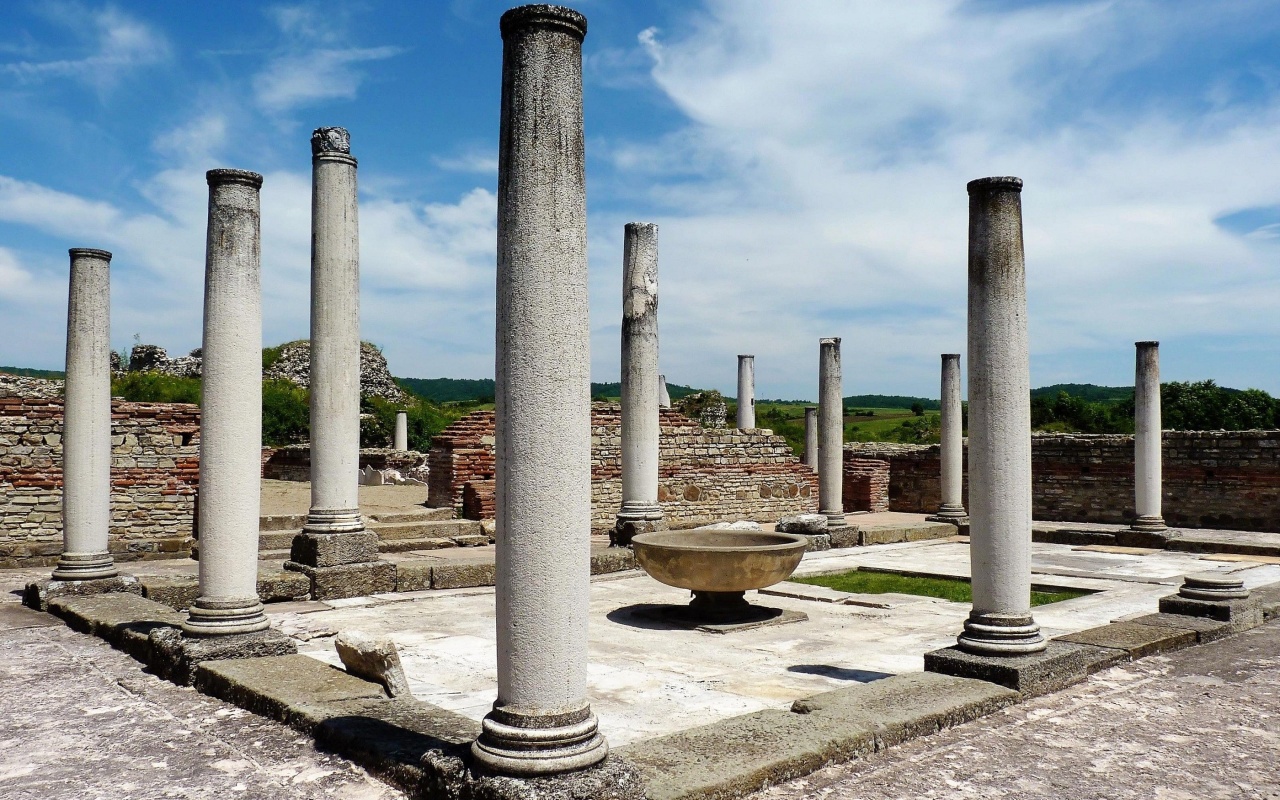 Palace Of Galerius Unesco World Heritage Central Serbia Serbia