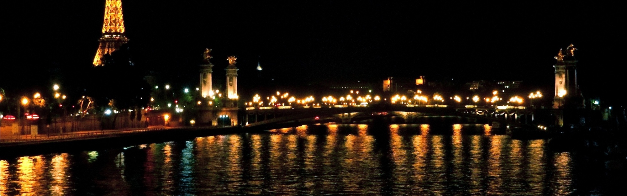 Paris France River Bridge Pont Alexandre Iii Eiffel Tower