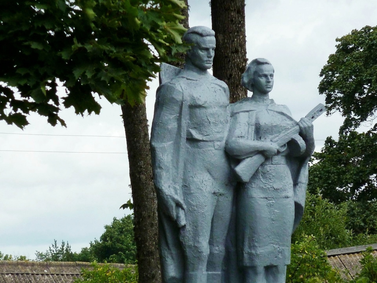 Partisans Sculpture Ahremovtsy Belarus