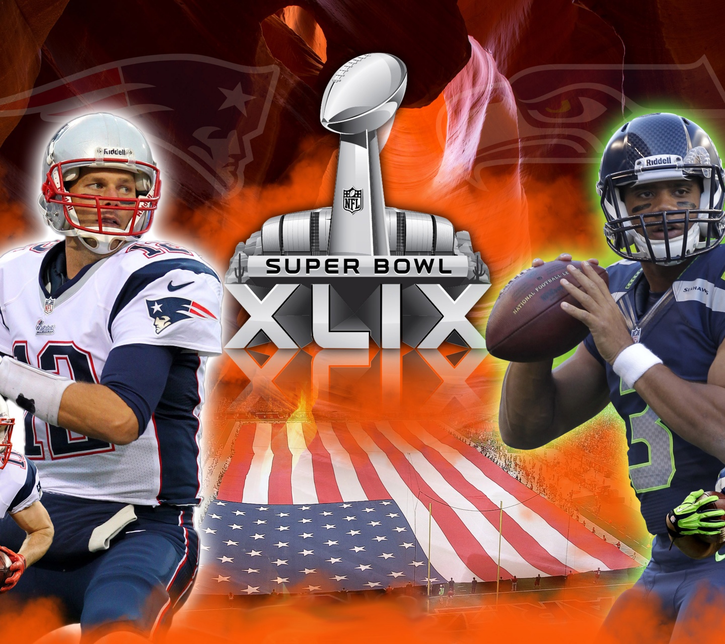 Patriots Vs Seahawks XLIX Super Bowl