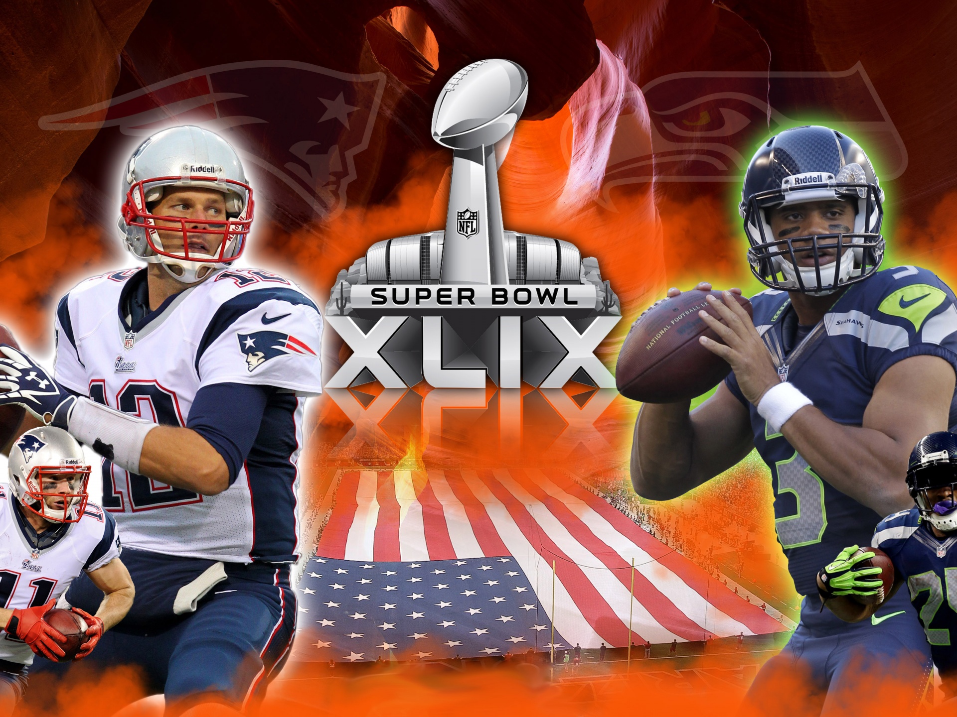 Patriots Vs Seahawks XLIX Super Bowl