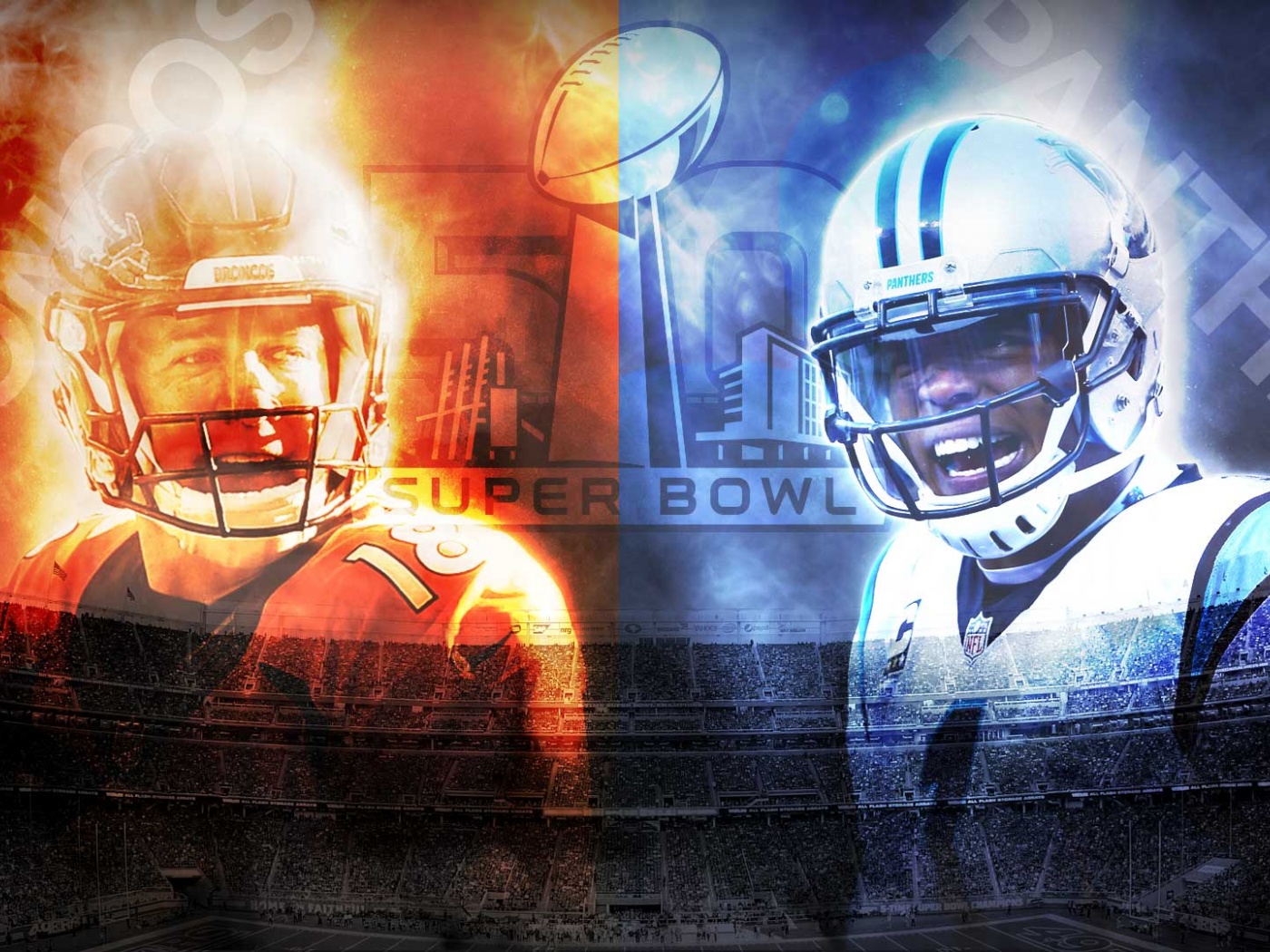 Peyton Manning Vs Cam Newton 2016