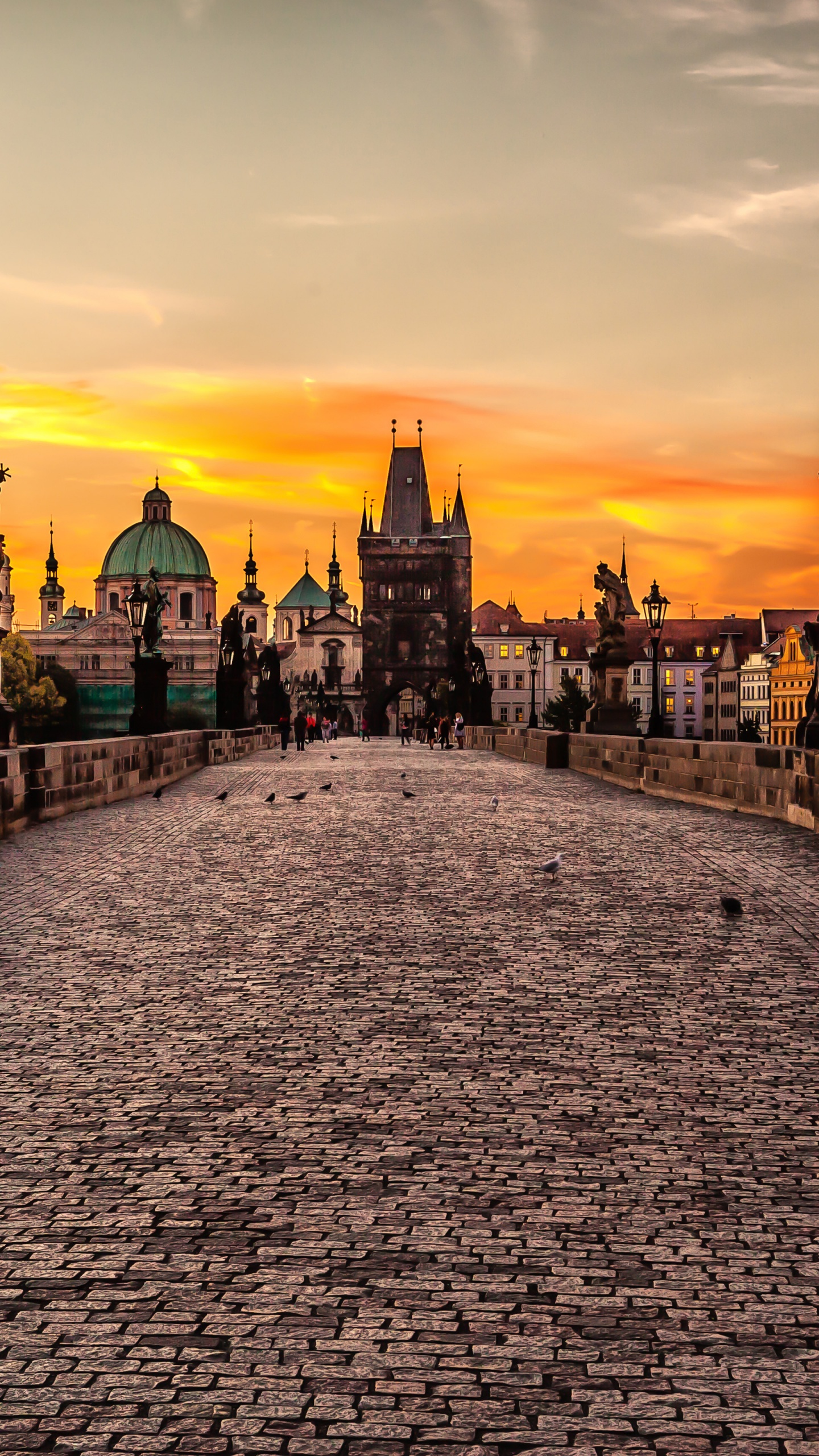 Prague Sunrise - The Charles Bridge