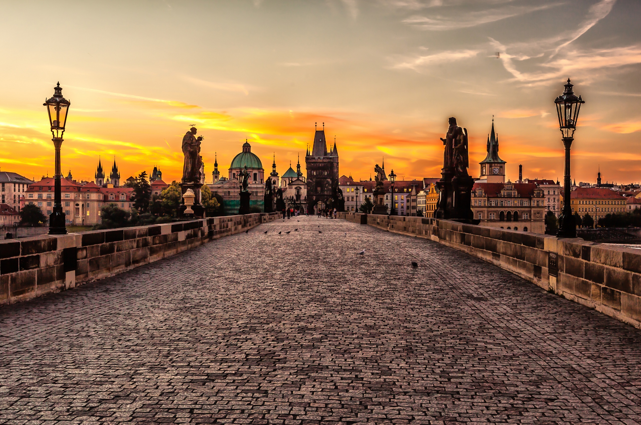 Prague Sunrise - The Charles Bridge