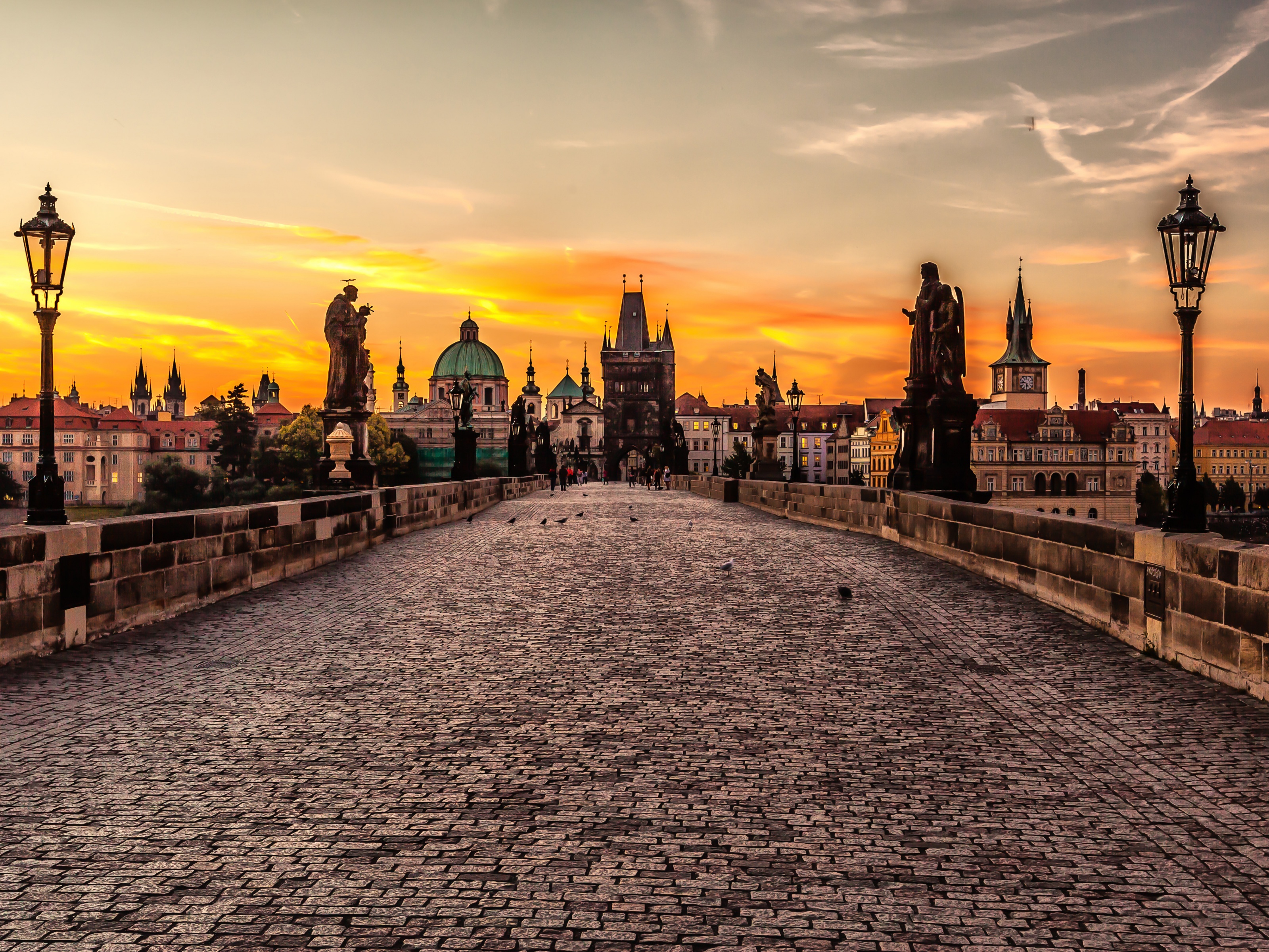 Prague Sunrise - The Charles Bridge