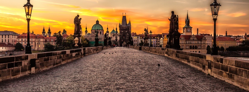 Prague Sunrise - The Charles Bridge