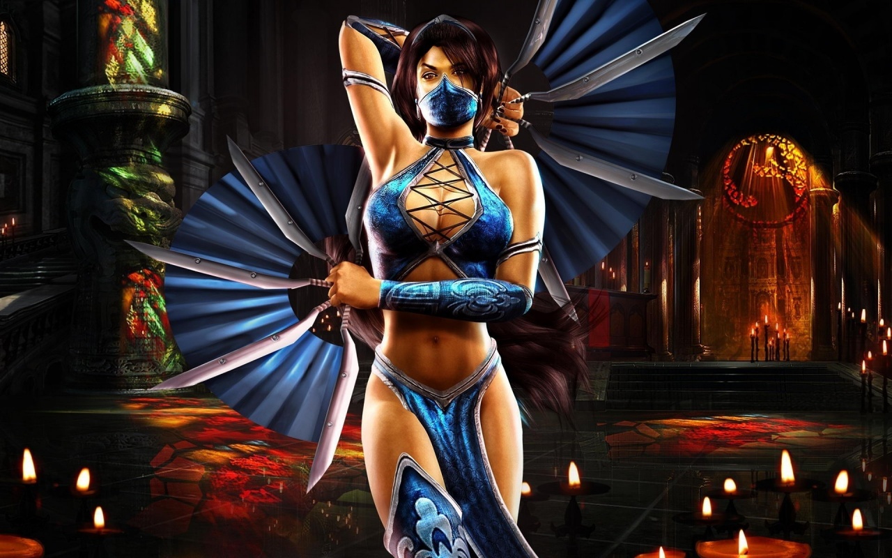 Princess Kitana Sexy Mortal Kombat