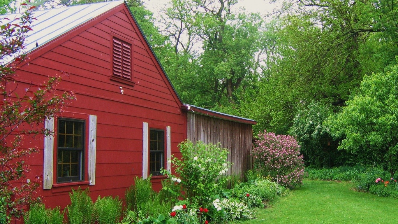 Private Garden In Yellow Springs Ohio