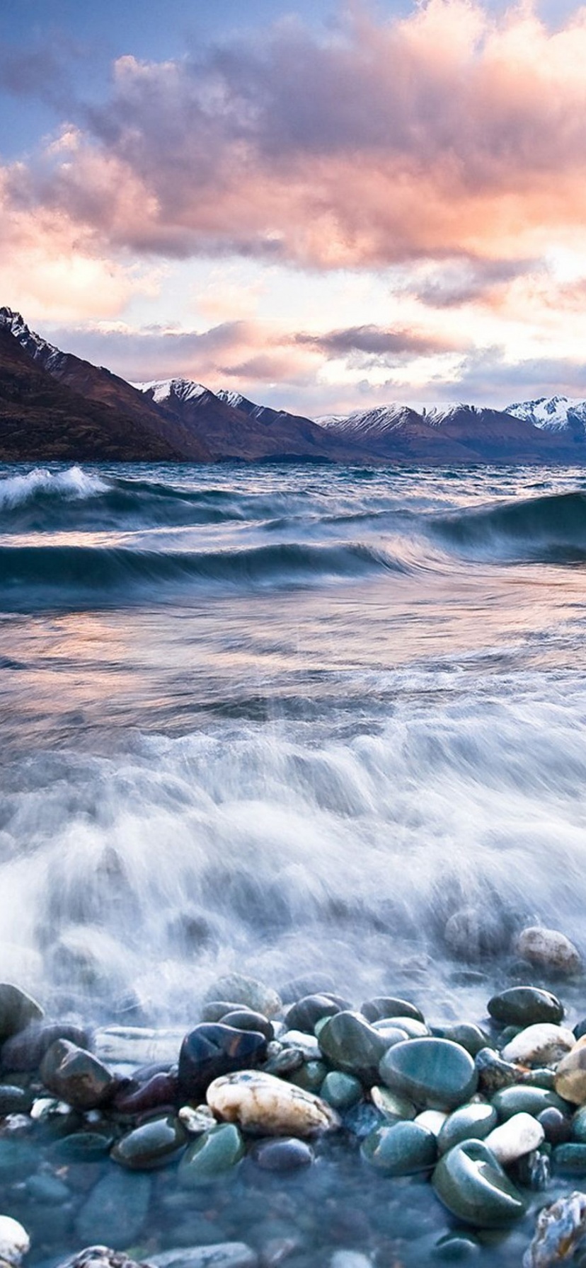 Queenstown Sunsetsunset Near Queenstown New Zealand