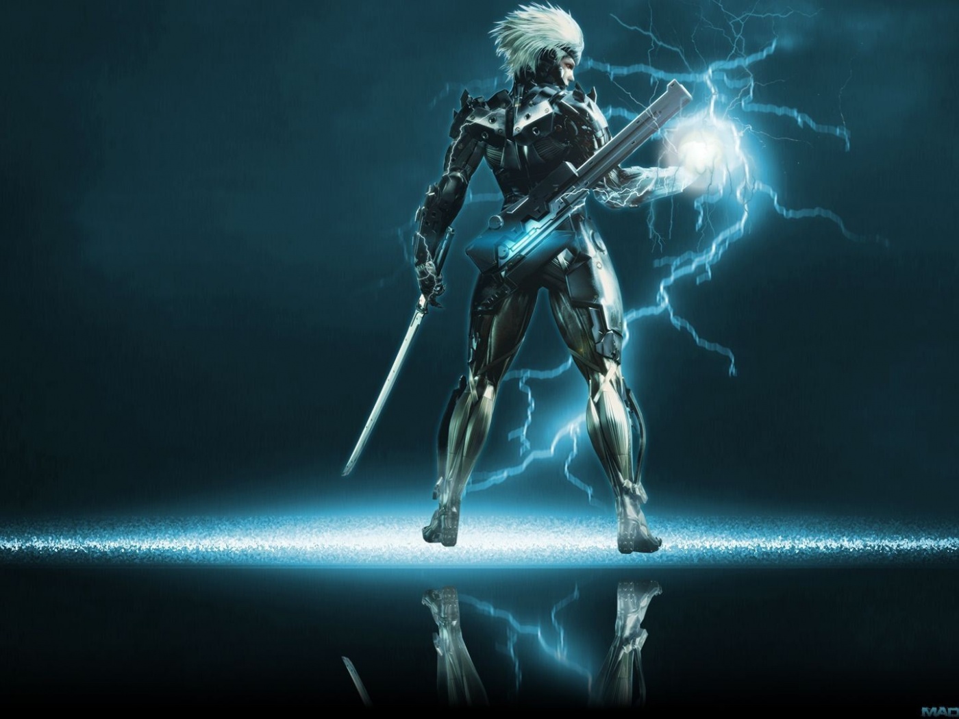 Raiden Blue Lightning Metal Gear Solid