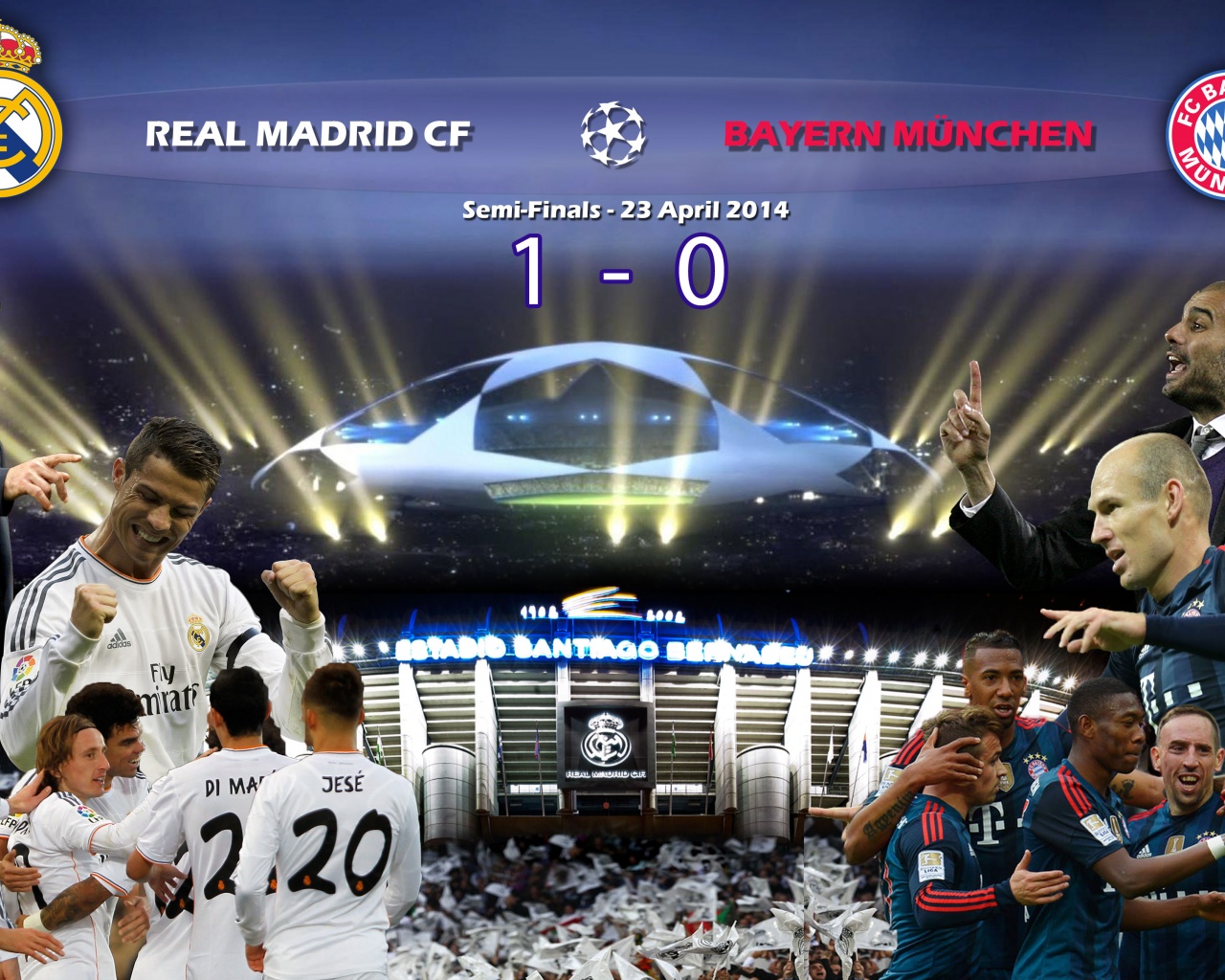 Real Madrid CF Vs FC Bayern Munchen