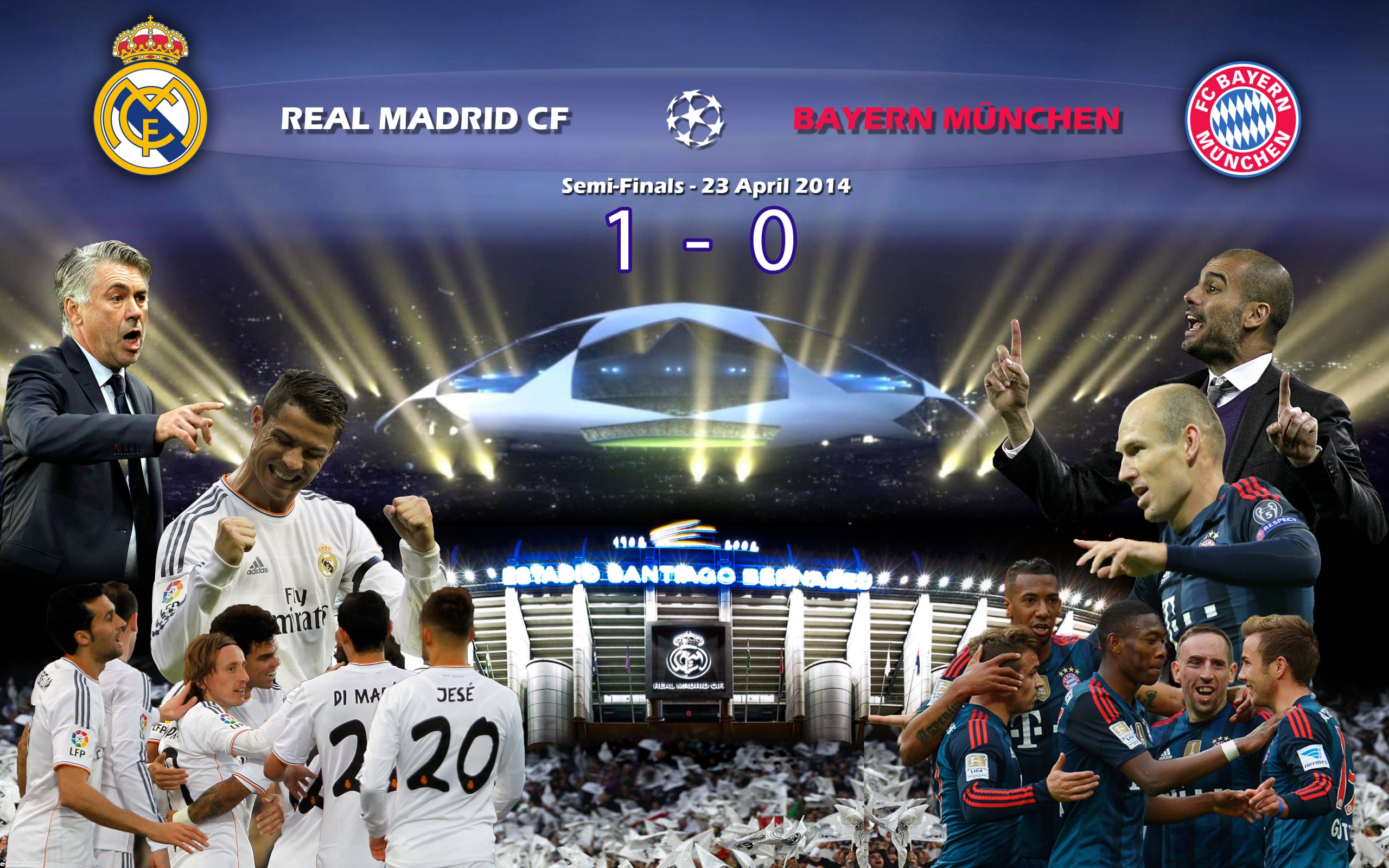 Real Madrid CF Vs FC Bayern Munchen