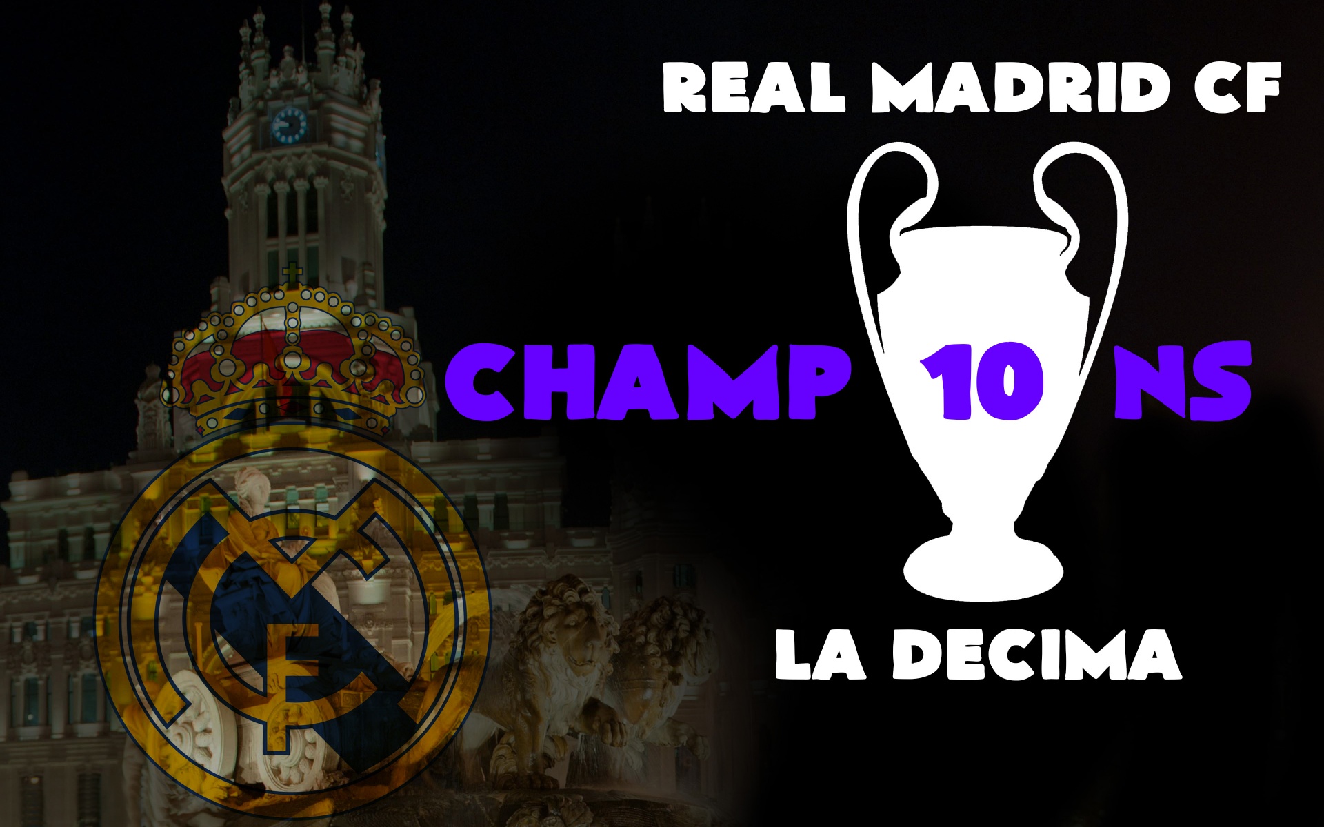 Real Madrid La Decima-Winner 2014 CL